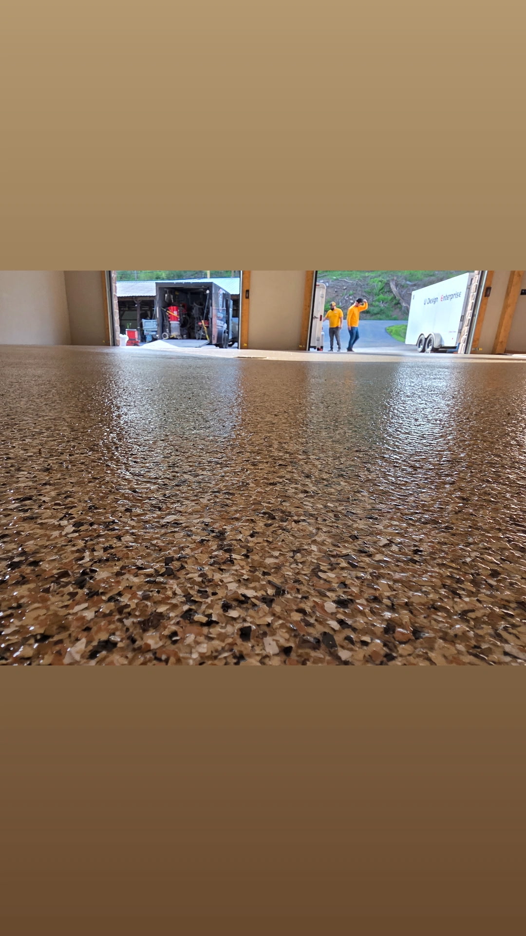 Flake Epoxy Floor